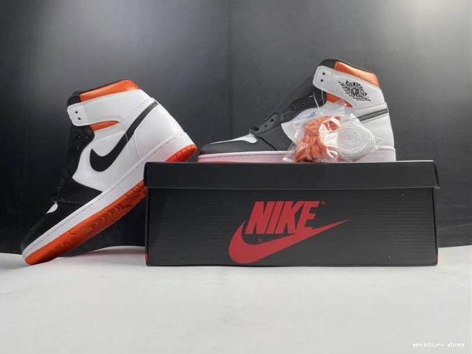 Cheap Jordan Air Orange Retro High 1 Electro 555088-180 0710